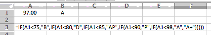 Excel, using VLOOKUP for a gradebook