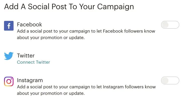 Mailchimp email campaign - add a social post | Learn Mailchimp with Five Minute Lessons