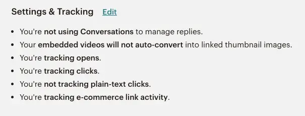 Mailchimp Email Campaign - settings and tracking options | Learn Mailchimp with Five Minute Lessons