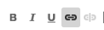 Mailchimp text editor - the link button on the toolbar | Learn Mailchimp with Five Minute Lessons